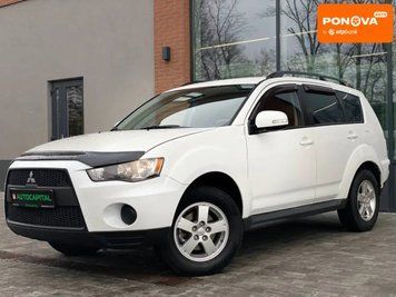 Mitsubishi Outlander, 2011 р., Бензин, 248 тис. км, Позашляховик / Кросовер, Білий, Київ AT-10410004 фото