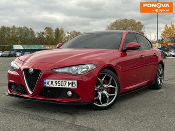 Alfa Romeo Giulia, 2017, Дизель, 2.14 л., 250 тис. км, Седан, Червоний, Київ Cars-Pr-268882 фото