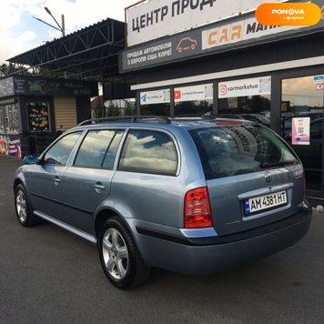 Skoda Octavia Tour, 2003, Бензин, 1.6 л., 166 тис. км, Універсал, Синій, Житомир 198713 фото