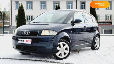 Audi A2, 2000, Бензин, 1.34 л., 241 тис. км, Хетчбек, Синій, Вінниця 7793 фото