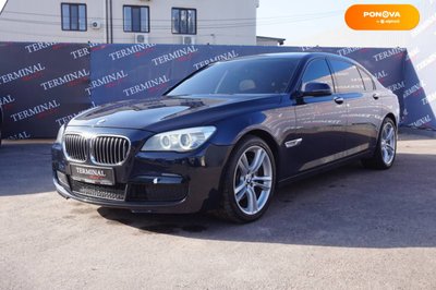 BMW 7 Series, 2013, Бензин, 2.98 л., 174 тыс. км, Седан, Синий, Одесса 17137 фото
