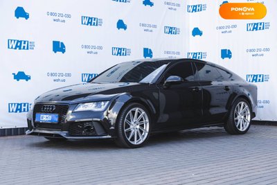 Audi A7 Sportback, 2014, Дизель, 3 л., 205 тис. км, Ліфтбек, Чорний, Луцьк 13816 фото