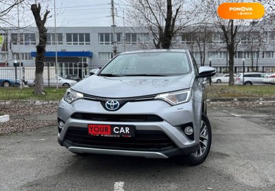Toyota RAV4, 2018, Гібрид (HEV), 2.49 л., 191 тис. км, Позашляховик / Кросовер, Сірий, Київ 36941 фото