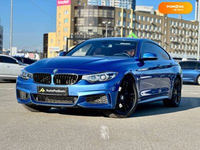 BMW 4 Series, 2017, Бензин, 2 л., 137 тыс. км, Купе, Синий, Киев 16012 фото