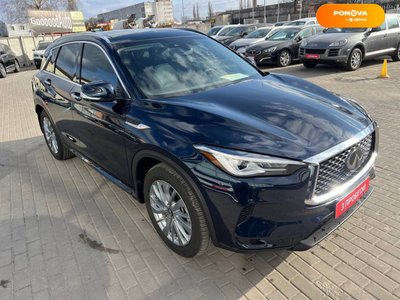 Infiniti QX50, 2023, Бензин, 2 л., 3 тыс. км, Внедорожник / Кроссовер, Синий, Полтава 49900 фото