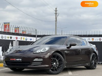 Porsche Panamera, 2010, Бензин, 4.8 л., 146 тис. км, Фастбек, Коричневий, Київ 26583 фото