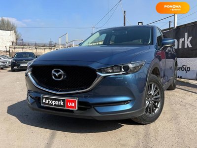 Mazda CX-5, 2019, Бензин, 2 л., 37 тис. км, Позашляховик / Кросовер, Синій, Запоріжжя 43778 фото