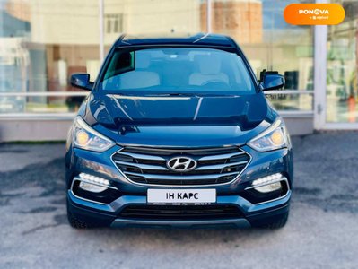 Hyundai Santa FE, 2016, Бензин, 2.36 л., 179 тыс. км, Внедорожник / Кроссовер, Синий, Одесса 30609 фото