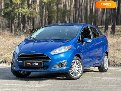 Ford Fiesta, 2018, Бензин, 130 тыс. км, Седан, Синий, Киев 21013 фото