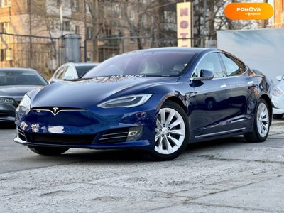 Tesla Model S, 2017, Електро, 178 тис. км, Ліфтбек, Синій, Одеса 34826 фото