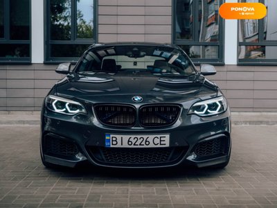 BMW 2 Series, 2016, Бензин, 3 л., 88 тыс. км, Купе, Серый, Кременчук Cars-Pr-56410 фото