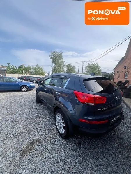Kia Sportage, 2014 р., Бензин, 181 тис. км, Позашляховик / Кросовер, Синій, Дергачі AT-10417595 фото