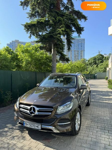 Mercedes-Benz GLE-Class, 2016, Дизель, 2.14 л., 102 тыс. км, Внедорожник / Кроссовер, Коричневый, Одесса Cars-Pr-57655 фото