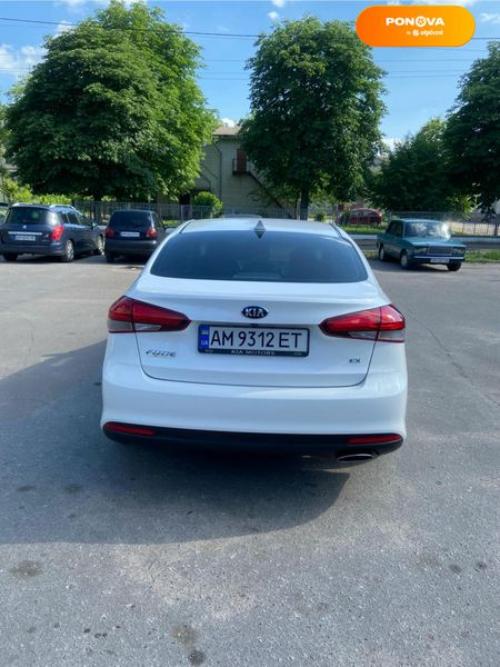 Kia Forte, 2016, Бензин, 2 л., 100 тис. км, Седан, Білий, Житомир Cars-Pr-67120 фото