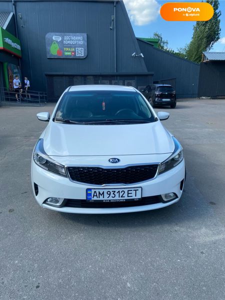 Kia Forte, 2016, Бензин, 2 л., 100 тис. км, Седан, Білий, Житомир Cars-Pr-67120 фото