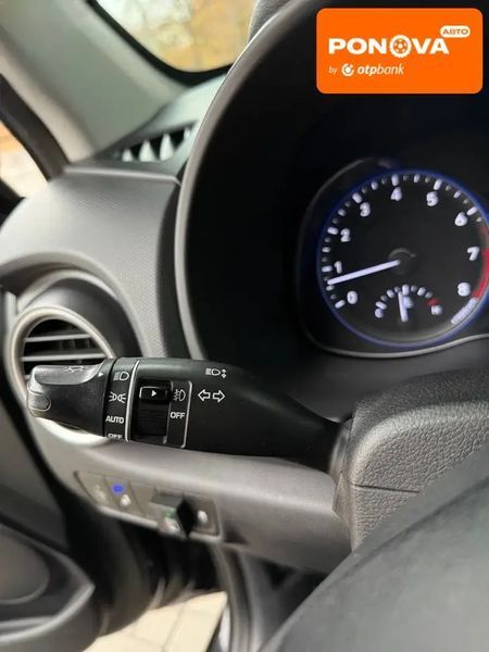 Hyundai Kona, 2019 г., Газ пропан-бутан / Бензин, 126 тыс. км, Внедорожник / Кроссовер, Чорный, Днепр (Днепропетровск) AT-10403803 фото