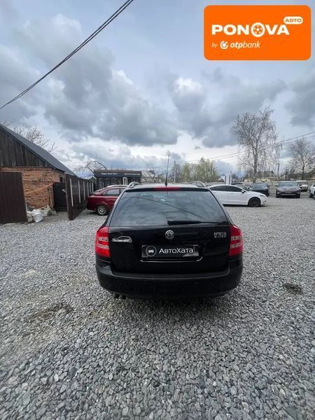 Skoda Octavia, 2008 г., Бензин, 206 тыс. км, Универсал, Чорный, Дергачі AT-10414999 фото