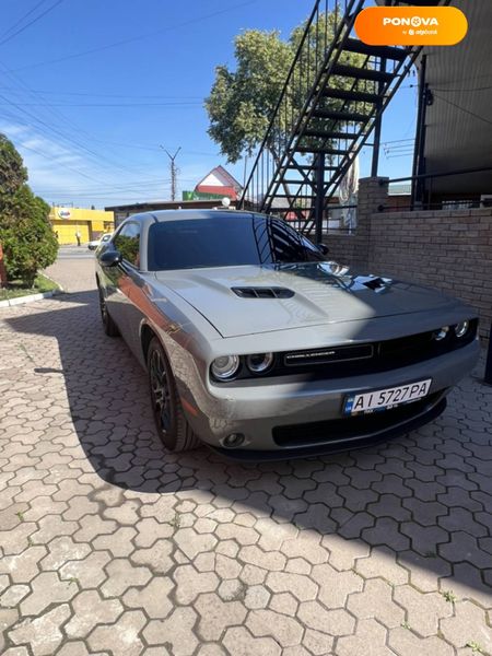 Dodge Challenger, 2017, Бензин, 43 тис. км, Купе, Сірий, Київ Cars-Pr-55221 фото