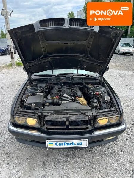 BMW 7 Series, 1996 р., Бензин, 250 тис. км, Седан, Чорний, Кам'янське (Дніпродзержинськ) AT-10420506 фото