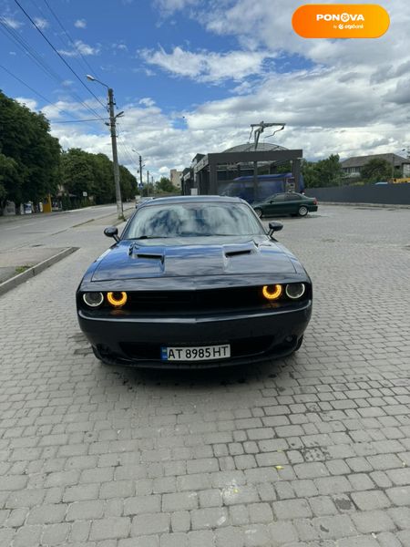 Dodge Challenger, 2018, Бензин, 3.6 л., 60 тыс. км, Купе, Серый, Ивано Франковск Cars-Pr-60839 фото