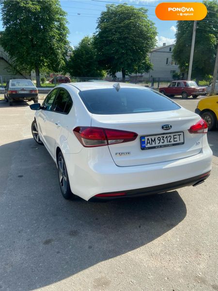 Kia Forte, 2016, Бензин, 2 л., 100 тис. км, Седан, Білий, Житомир Cars-Pr-67120 фото