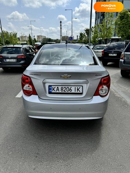 Chevrolet Aveo, 2012, Бензин, 1.6 л., 97 тис. км, Седан, Сірий, Київ Cars-Pr-65343 фото