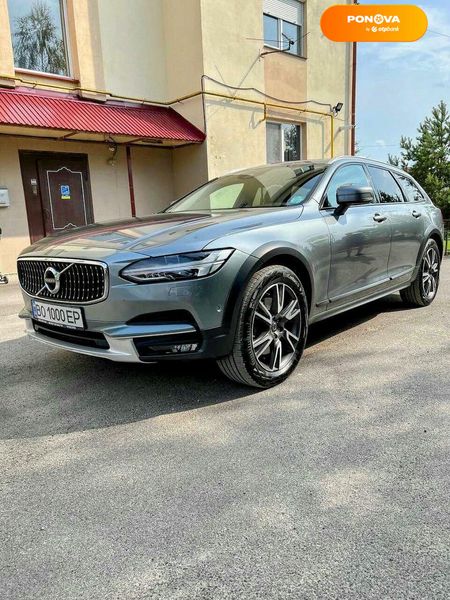 Volvo V90 Cross Country, 2017, Дизель, 2 л., 245 тыс. км, Универсал, Серый, Тернополь Cars-Pr-124518 фото