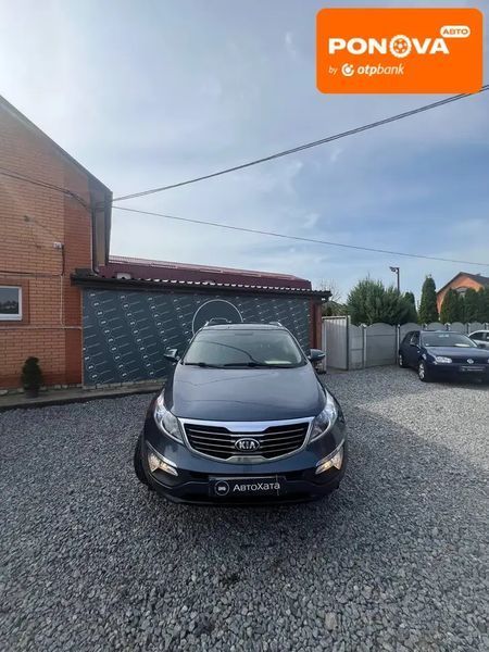 Kia Sportage, 2014 р., Бензин, 181 тис. км, Позашляховик / Кросовер, Синій, Дергачі AT-10417595 фото