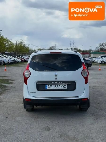 Renault Lodgy, 2017 г., Дизель, 181 тыс. км, Универсал, Белый, Запорожье AT-10414830 фото