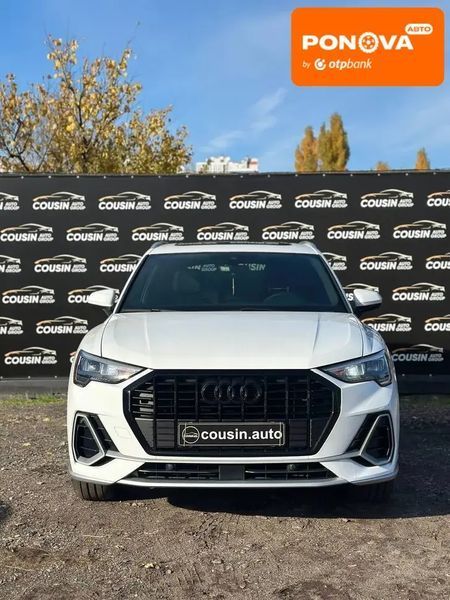 Audi Q3, 2019 р., Бензин, 163 тис. км, Позашляховик / Кросовер, Білий, Київ AT-10408750 фото