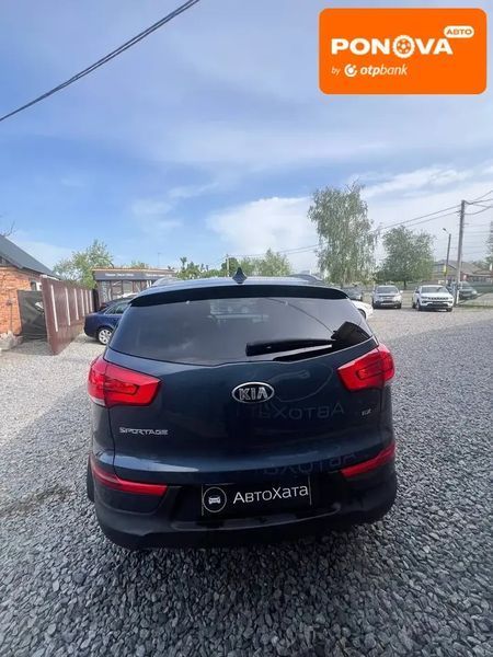 Kia Sportage, 2014 р., Бензин, 181 тис. км, Позашляховик / Кросовер, Синій, Дергачі AT-10417595 фото