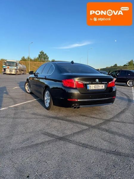 BMW 5 Series, 2011 г., Бензин, 242 тыс. км, Седан, Чорный, Полтава AT-10396332 фото