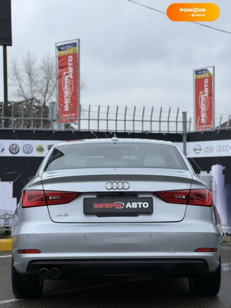 Audi A3, 2016, Бензин, 1.8 л., 144 тис. км, Седан, Сірий, Київ 21712 фото