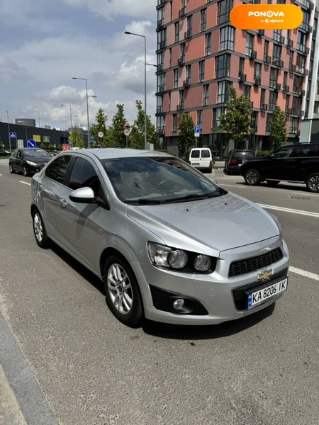 Chevrolet Aveo, 2012, Бензин, 1.6 л., 97 тис. км, Седан, Сірий, Київ Cars-Pr-65343 фото