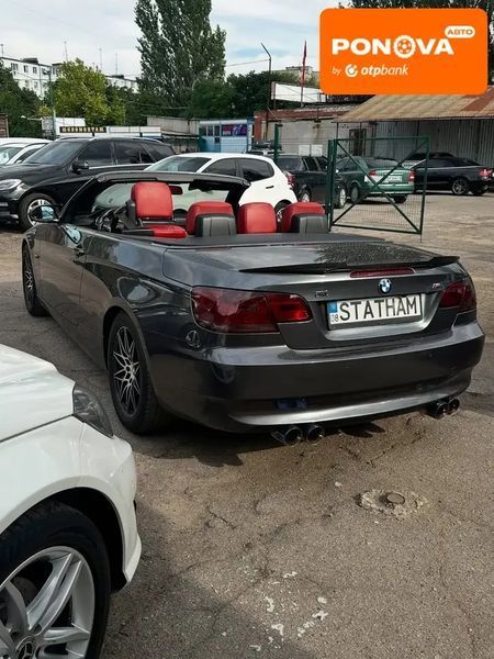 BMW 3 Series, 2007 г., Газ метан / Бензин, 163 тыс. км, Кабриолет, Серый, Запорожье AT-10409537 фото