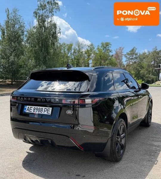 Land Rover Range Rover Velar, 2019 р., Бензин, 99 тис. км, Позашляховик / Кросовер, Чорний, Дніпро (Дніпропетровськ) AT-10423942 фото