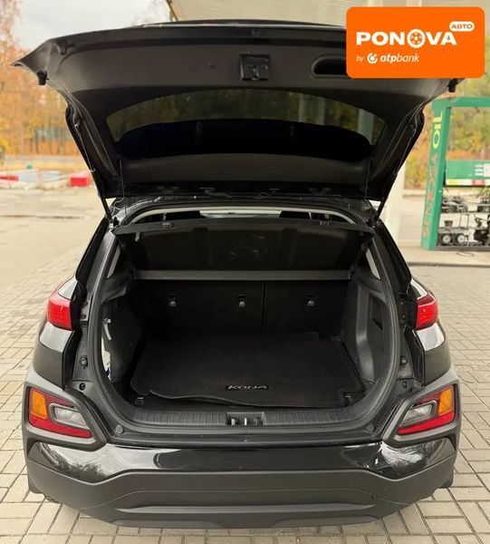 Hyundai Kona, 2019 г., Газ пропан-бутан / Бензин, 126 тыс. км, Внедорожник / Кроссовер, Чорный, Днепр (Днепропетровск) AT-10403803 фото