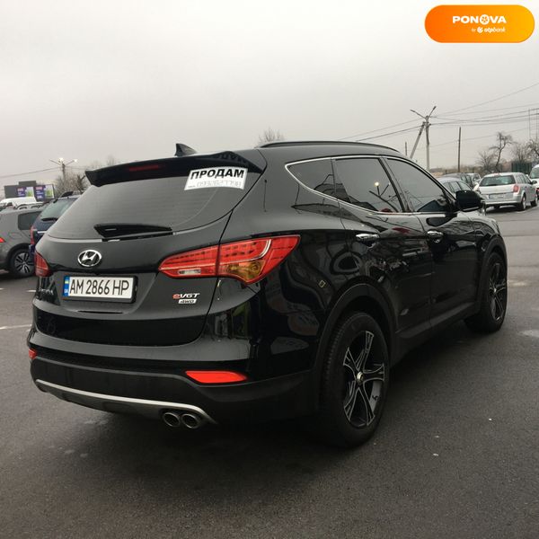 Hyundai Santa FE, 2015, Дизель, 2 л., 196 тыс. км, Внедорожник / Кроссовер, Чорный, Житомир 19943 фото