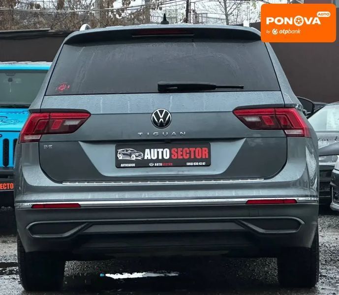 Volkswagen Tiguan, 2021 р., Бензин, 80 тис. км, Позашляховик / Кросовер, Синій, Харків AT-10405682 фото