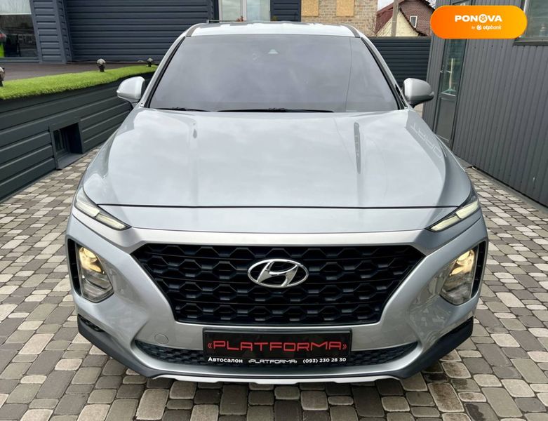 Hyundai Santa FE, 2018, Дизель, 2 л., 99 тис. км, Позашляховик / Кросовер, Сірий, Київ 40434 фото