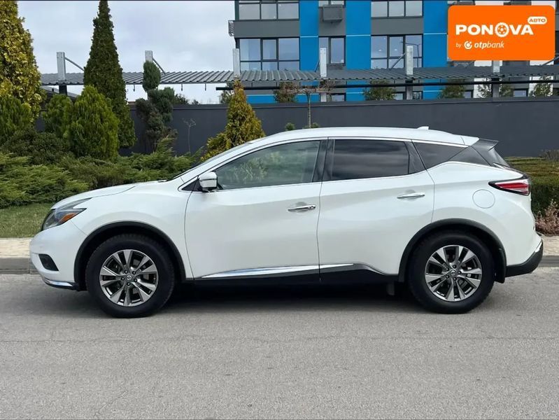 Nissan Murano, 2017 р., Газ пропан-бутан / Бензин, 110 тис. км, Позашляховик / Кросовер, Білий, Дніпро (Дніпропетровськ) AT-10418103 фото