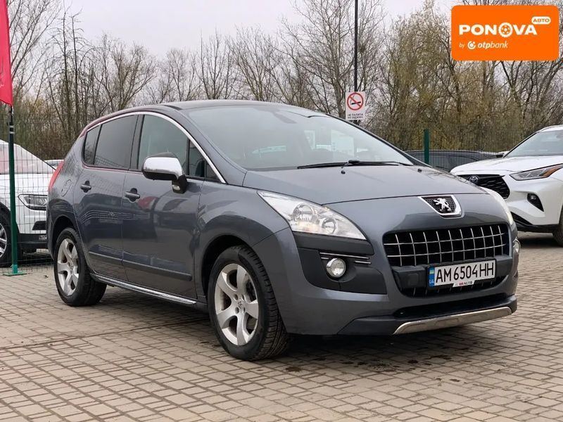 Peugeot 3008, 2011 р., Бензин, 154 тис. км, Позашляховик / Кросовер, Сірий, Бердичів AT-10404616 фото