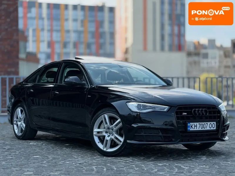 Audi A6, 2017 р., Бензин, 170 тис. км, Седан, Чорний, Дніпро (Дніпропетровськ) AT-10417890 фото