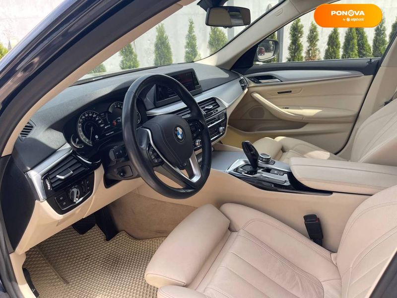 BMW 5 Series, 2019, Гібрид (PHEV), 2 л., 71 тис. км, Седан, Синій, Львів 44373 фото