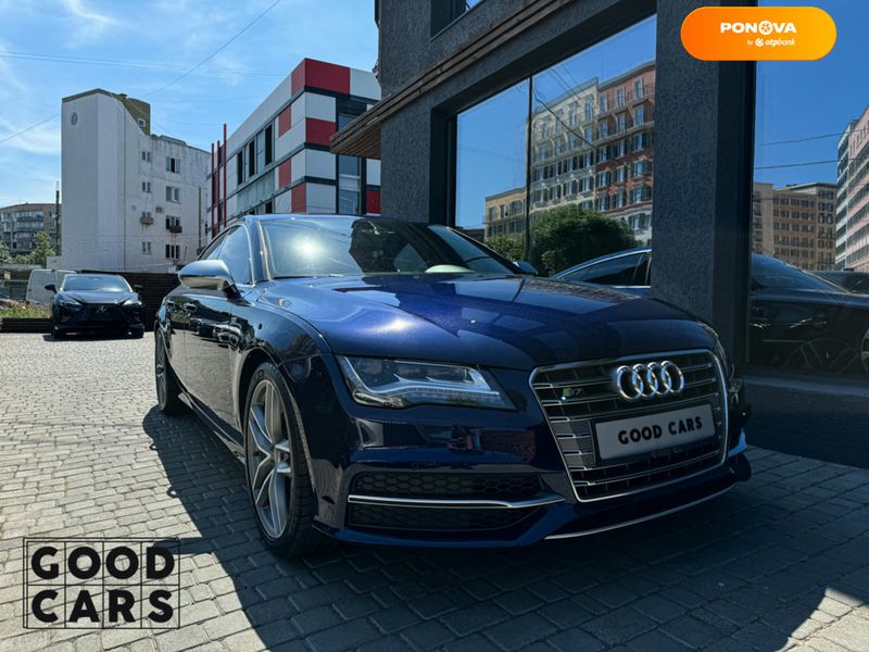 Audi S7 Sportback, 2013, Бензин, 3.99 л., 182 тыс. км, Лифтбек, Синий, Одесса 98159 фото