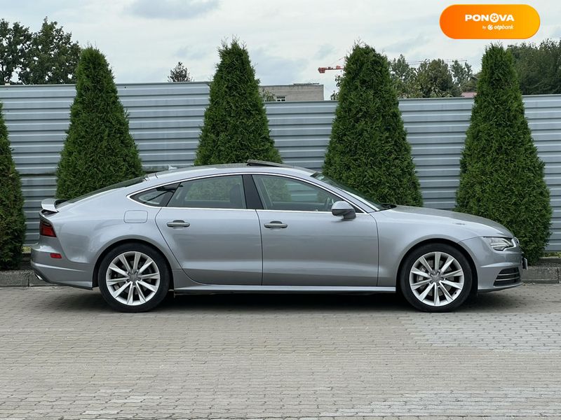 Audi A7 Sportback, 2014, Дизель, 2.97 л., 124 тис. км, Ліфтбек, Сірий, Львів 111011 фото