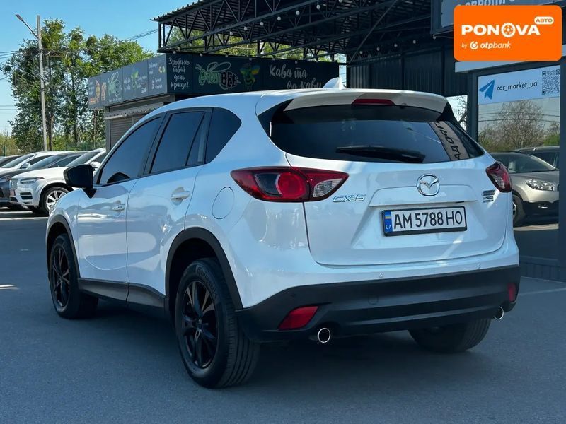 Mazda CX-5, 2014 р., Дизель, 254 тис. км, Позашляховик / Кросовер, Білий, Житомир AT-10416851 фото