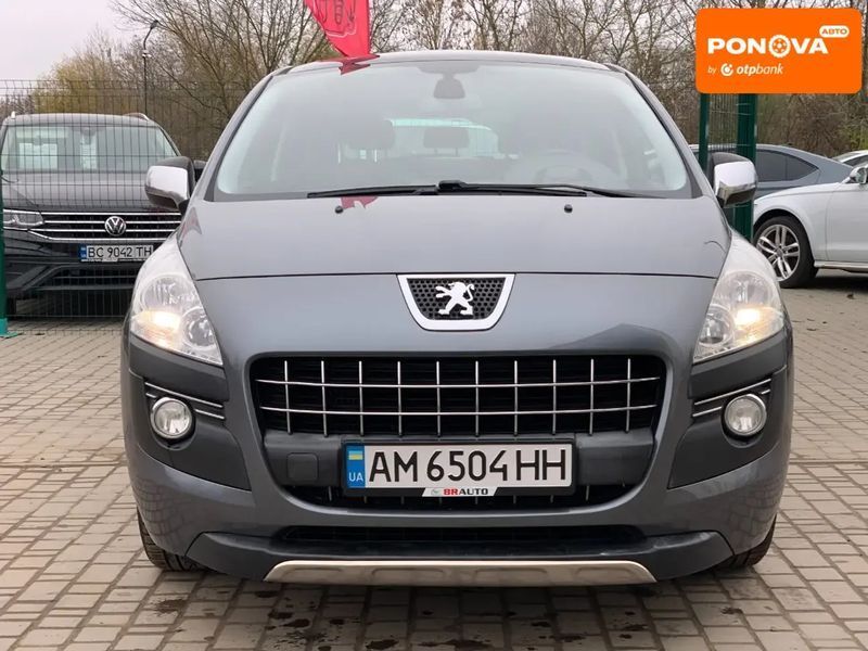 Peugeot 3008, 2011 р., Бензин, 154 тис. км, Позашляховик / Кросовер, Сірий, Бердичів AT-10404616 фото