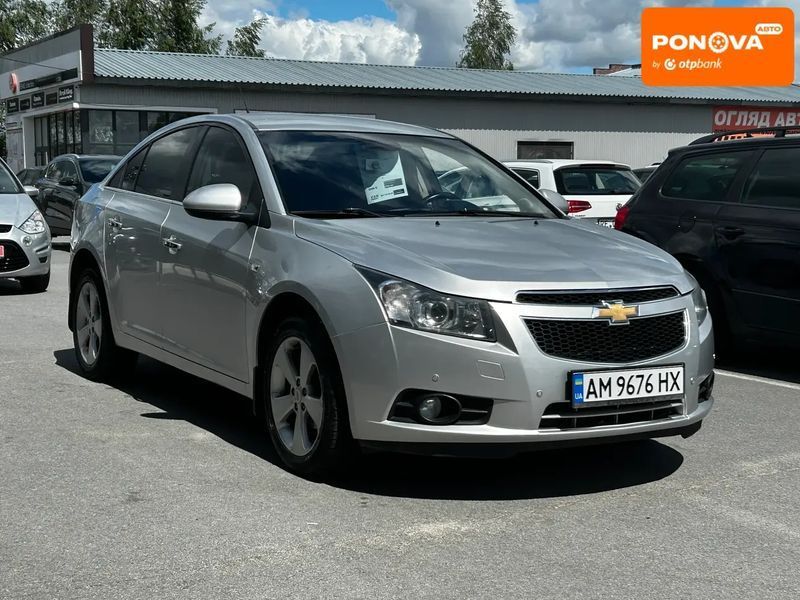 Chevrolet Cruze, 2010 р., Газ пропан-бутан / Бензин, 217 тис. км, Седан, Сірий, Житомир AT-10418503 фото