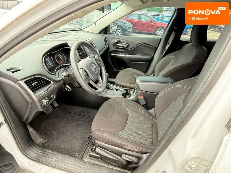 Jeep Cherokee, 2018 р., Бензин, 196 тис. км, Позашляховик / Кросовер, Білий, Київ AT-10402906 фото